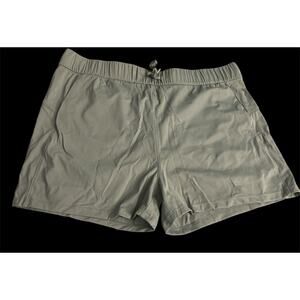 NWT Willit Womens Shorts Gray Athletic Pockets Running Hiking NEW 2XL